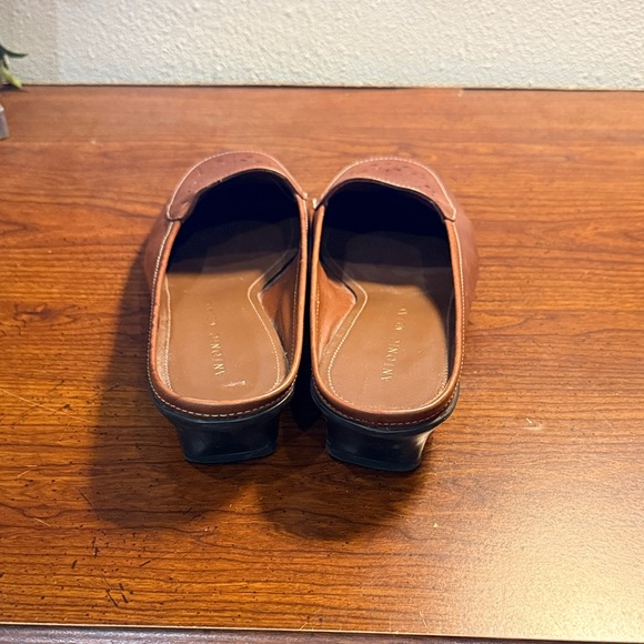 Antonio Melani Tan Perforated Women’s Slip-Ons - Picture 4 of 6